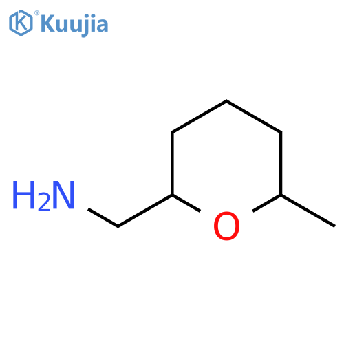 (6-Methyloxan-2-yl)methanamine structure