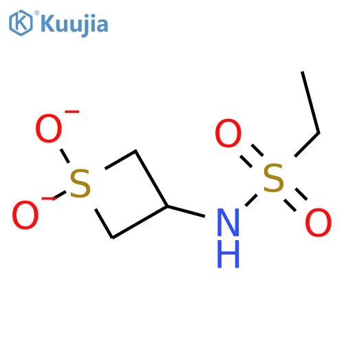 N-(1,1-dioxo-1λ?-thietan-3-yl)ethane-1-sulfonamide structure
