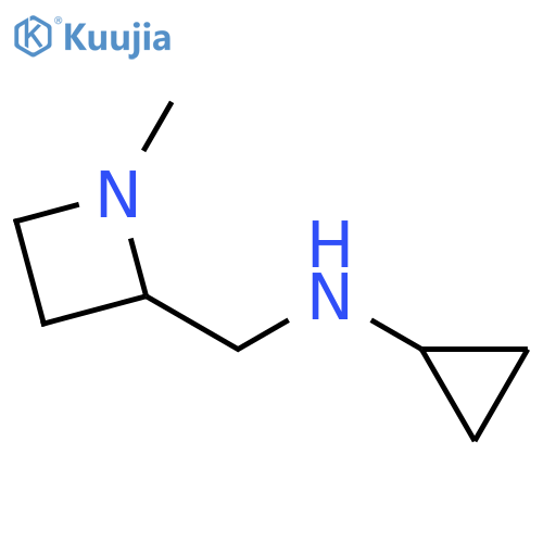 2-Azetidinemethanamine, N-cyclopropyl-N-methyl- structure