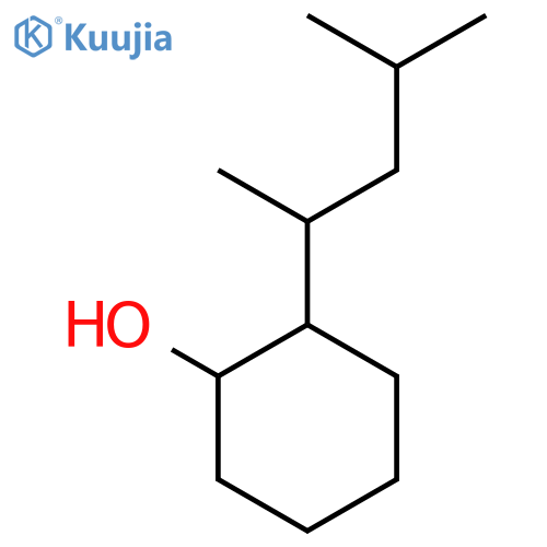 2-(4-Methylpentan-2-yl)cyclohexan-1-ol structure