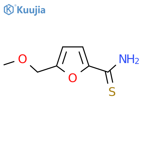 5-(Methoxymethyl)furan-2-carbothioamide structure