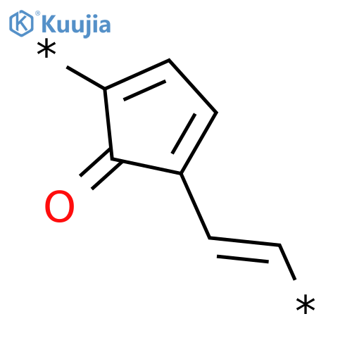 Poly[(2-oxo-3,5-cyclopentadiene-1,3-diyl)-1,2-ethenediyl] structure