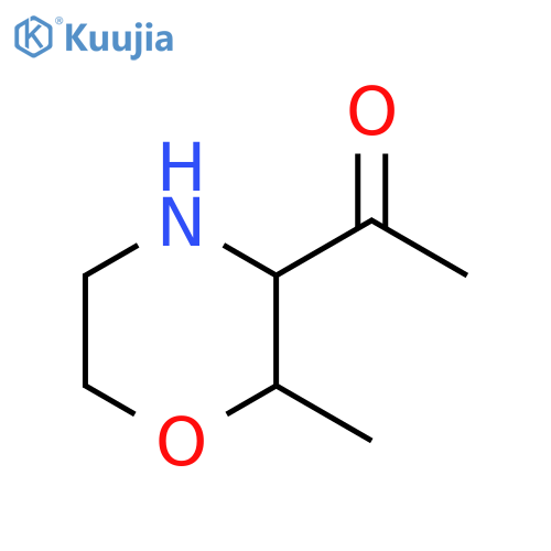 Ethanone, 1-(2-methyl-3-morpholinyl)- structure