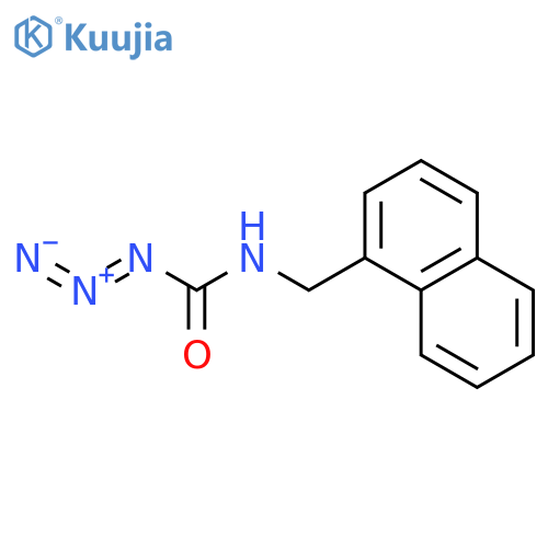 Carbamic azide, (1-naphthalenylmethyl)- structure