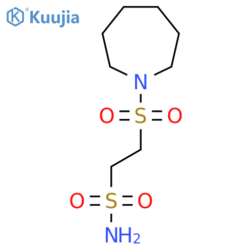 2-(Azepane-1-sulfonyl)ethane-1-sulfonamide structure