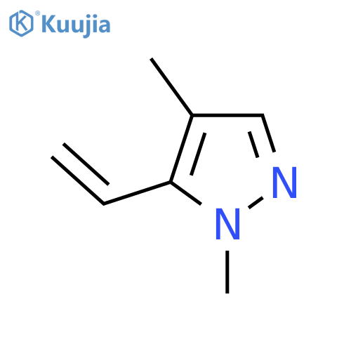 5-ethenyl-1,4-dimethyl-1H-pyrazole structure