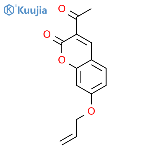 3-Acetyl-7-[(prop-2-en-1-yl)oxy]-2H-1-benzopyran-2-one structure