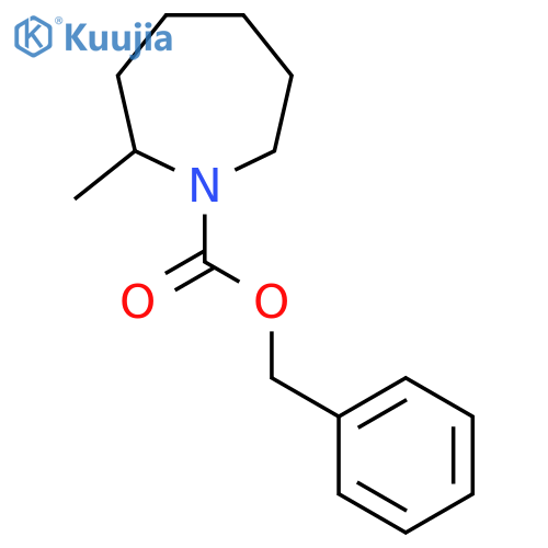 Benzyl 2-methylazepane-1-carboxylate structure