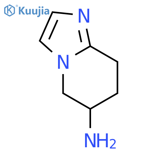 5H,6H,7H,8H-imidazo[1,2-a]pyridin-6-amine structure