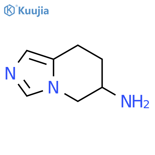 5,6,7,8-tetrahydroimidazo[1,5-a]pyridin-6-amine structure