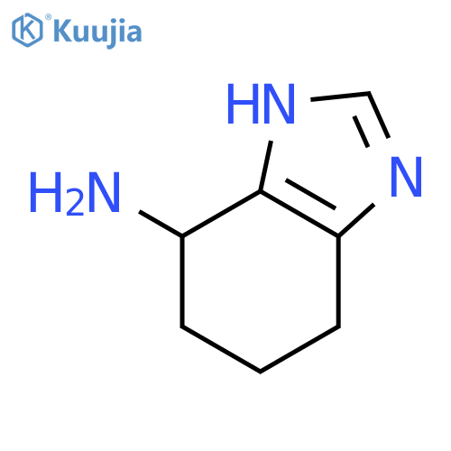 1H-BENZIMIDAZOL-4-AMINE, 4,5,6,7-TETRAHYDRO- structure