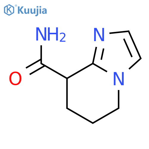 5H,6H,7H,8H-imidazo1,2-apyridine-8-carboxamide structure