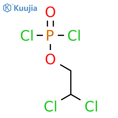 Phosphorodichloridic acid, 2,2-dichloroethyl ester structure