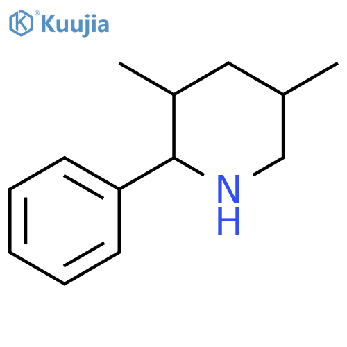 3,5-Dimethyl-2-phenylpiperidine structure