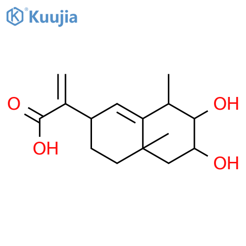 2,3-Dihydroxypterodontic acid structure