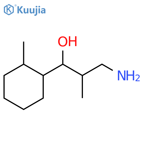 Cyclohexanemethanol, α-(2-amino-1-methylethyl)-2-methyl- structure