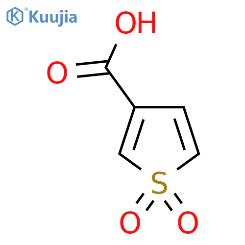 Thiophene-3-carboxylic acid 1,1-dioxide structure