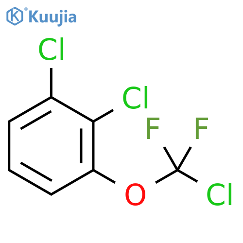 Benzene, 1,2-dichloro-3-(chlorodifluoromethoxy)- structure