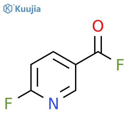 6-Fluoropyridine-3-carbonyl fluoride structure