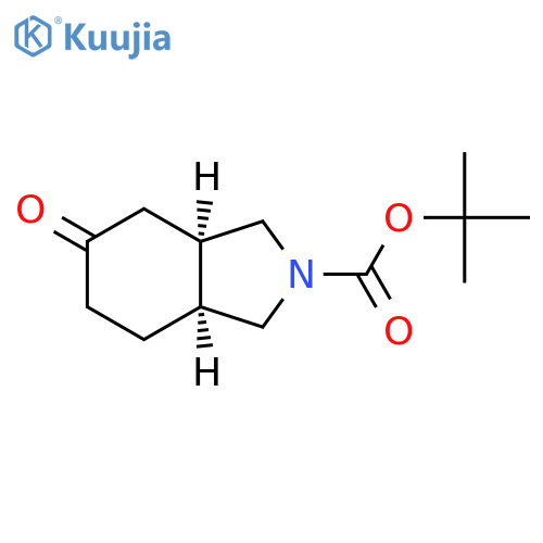 tert-butyl cis-6-oxo-3,3a,4,5,7,7a-hexahydro-1H-isoindole-2-carboxylate structure