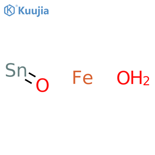 Iron tin oxide, hydrate structure