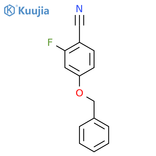 4-(Benzyloxy)-2-fluorobenzonitrile structure