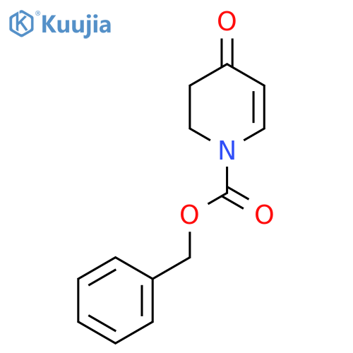 benzyl 4-oxo-1,2,3,4-tetrahydropyridine-1-carboxylate structure