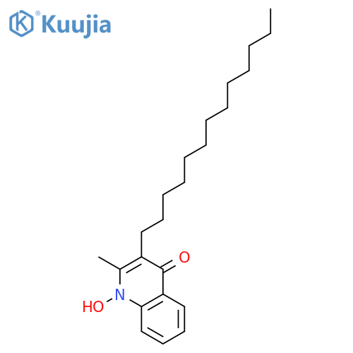 4(1H)-Quinolinone, 1-hydroxy-2-methyl-3-tridecyl- structure