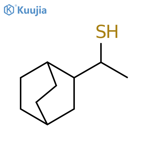Bicyclo[2.2.2]octane-2-methanethiol, α-methyl- structure