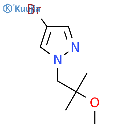 4-Bromo-1-(2-methoxy-2-methyl-propyl)pyrazole structure