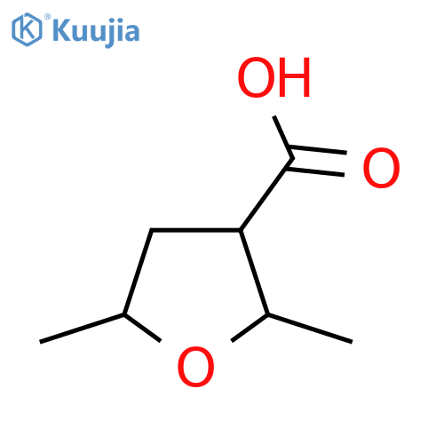 2,5-dimethyloxolane-3-carboxylic acid structure