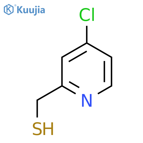 (4-Chloropyridin-2-yl)methanethiol structure