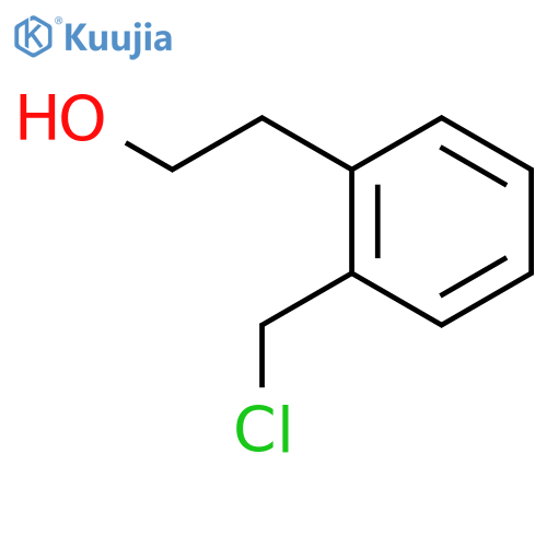 Benzeneethanol,2-(chloromethyl)- structure