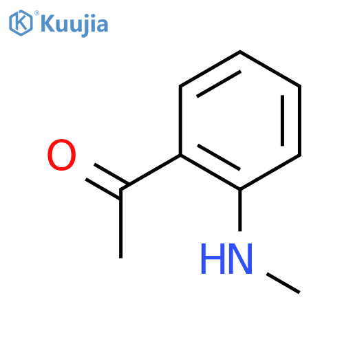 1-(2-methylamino-phenyl)-ethanone structure