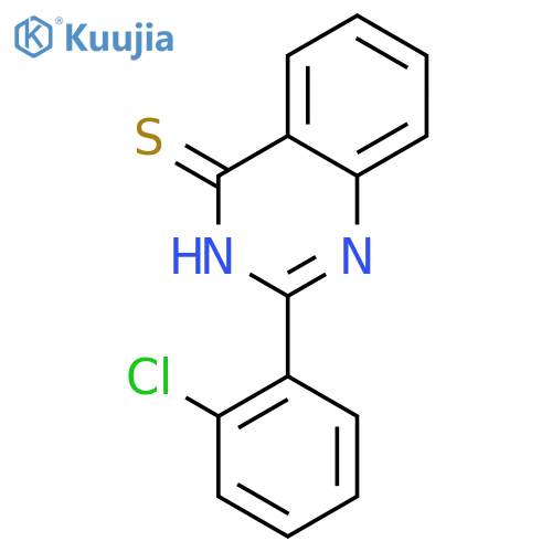 2-(2-chlorophenyl)quinazoline-4-thiol structure
