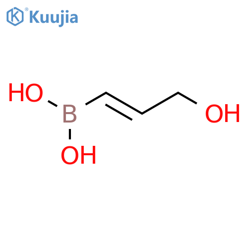 B-(1E)-3-Hydroxy-1-propen-1-ylboronic Acid structure
