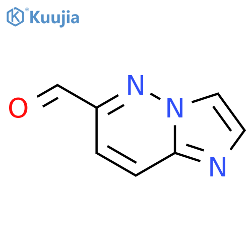 Imidazo[1,2-b]pyridazine-6-carboxaldehyde structure