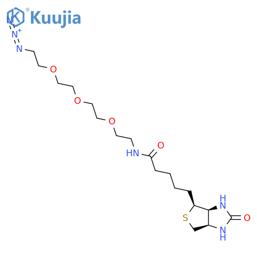 Biotin-PEG3-azide structure