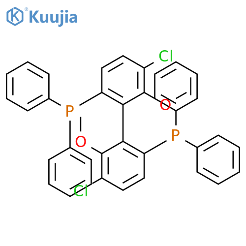 Phosphine,1,1'-[(1R)-5,5'-dichloro-6,6'-dimethoxy[1,1'-biphenyl]-2,2'-diyl]bis[1,1-diphenyl- structure