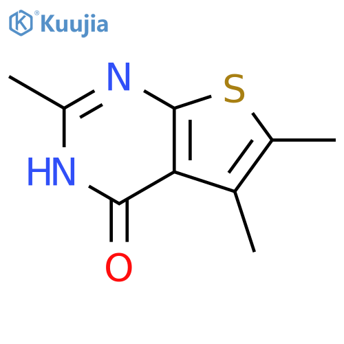 2,5,6-trimethyl-3H,4H-thieno2,3-dpyrimidin-4-one structure