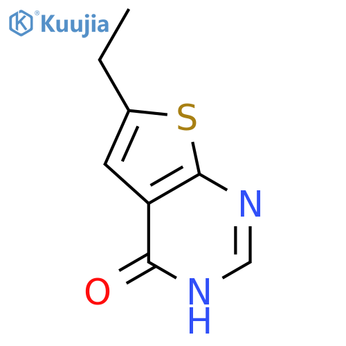 6-ethyl-3H,4H-thieno[2,3-d]pyrimidin-4-one structure