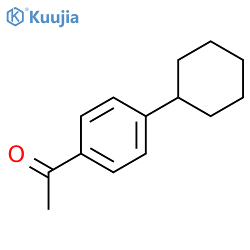 4'-Cyclohexylacetophenone structure