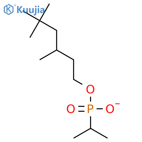 Phosphonic acid, (1-methylethyl)-, mono(3,5,5-trimethylhexyl) ester structure
