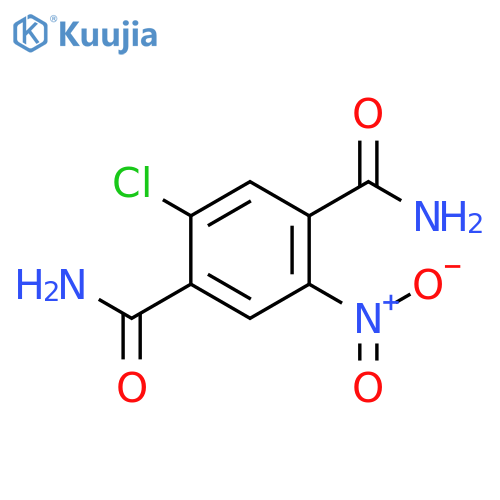 1,4-Benzenedicarboxamide, 2-chloro-5-nitro- structure