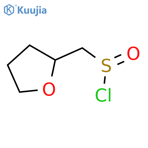 (Oxolan-2-yl)methanesulfinyl chloride structure