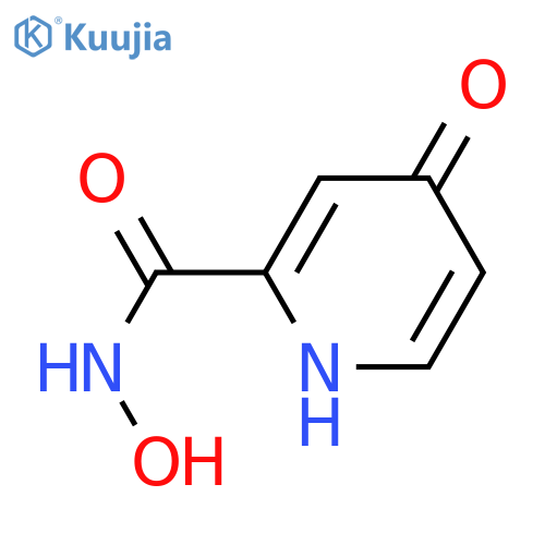 2-Pyridinecarboxamide,N,4-dihydroxy- structure