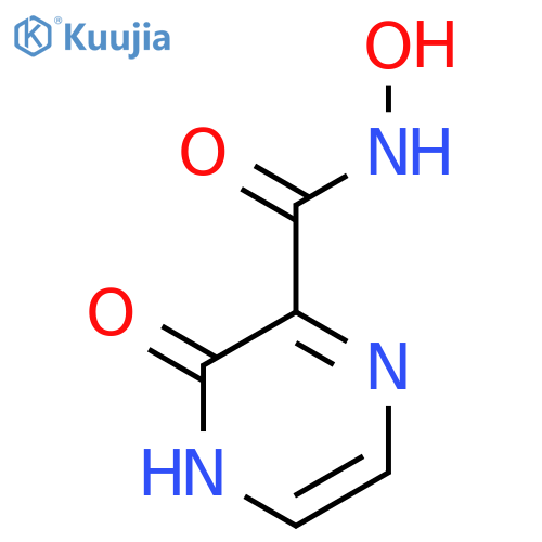 2-Pyrazinecarboxamide,3,4-dihydro-N-hydroxy-3-oxo- structure