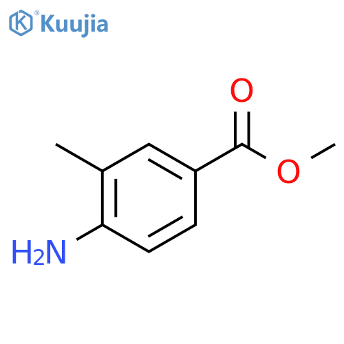 methyl 4-amino-3-methyl-benzoate structure