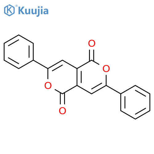 3,7-Diphenylpyrano[4,3-c]pyran-1,5-dione structure