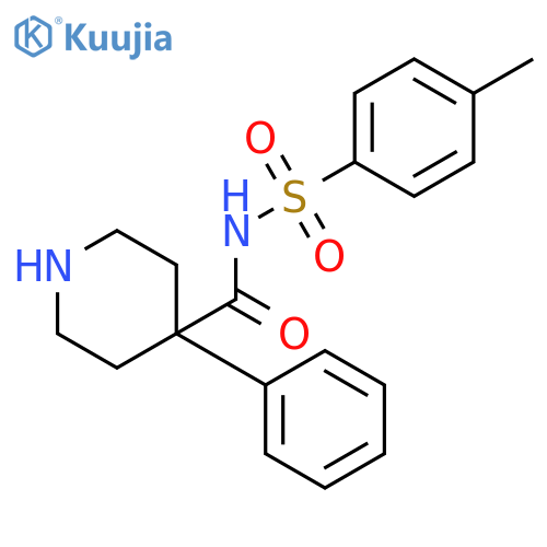 4-Piperidinecarboxamide, N-[(4-methylphenyl)sulfonyl]-4-phenyl- structure